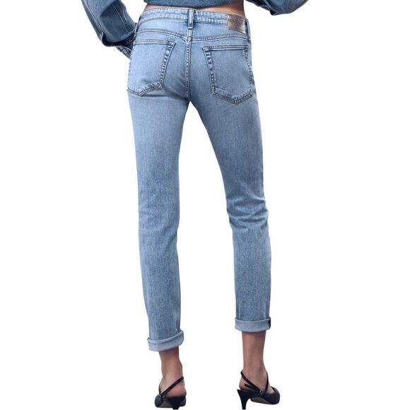 RAG & BONE EUC Dre boyfriend Jeans in Kingston Size 28 - Picture 4 of 11